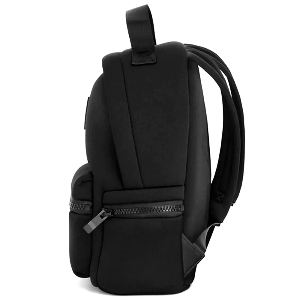 ALO Yoga Stow Backpack in Black Neoprene with Detachable Pouch New - Picture 6 of 12